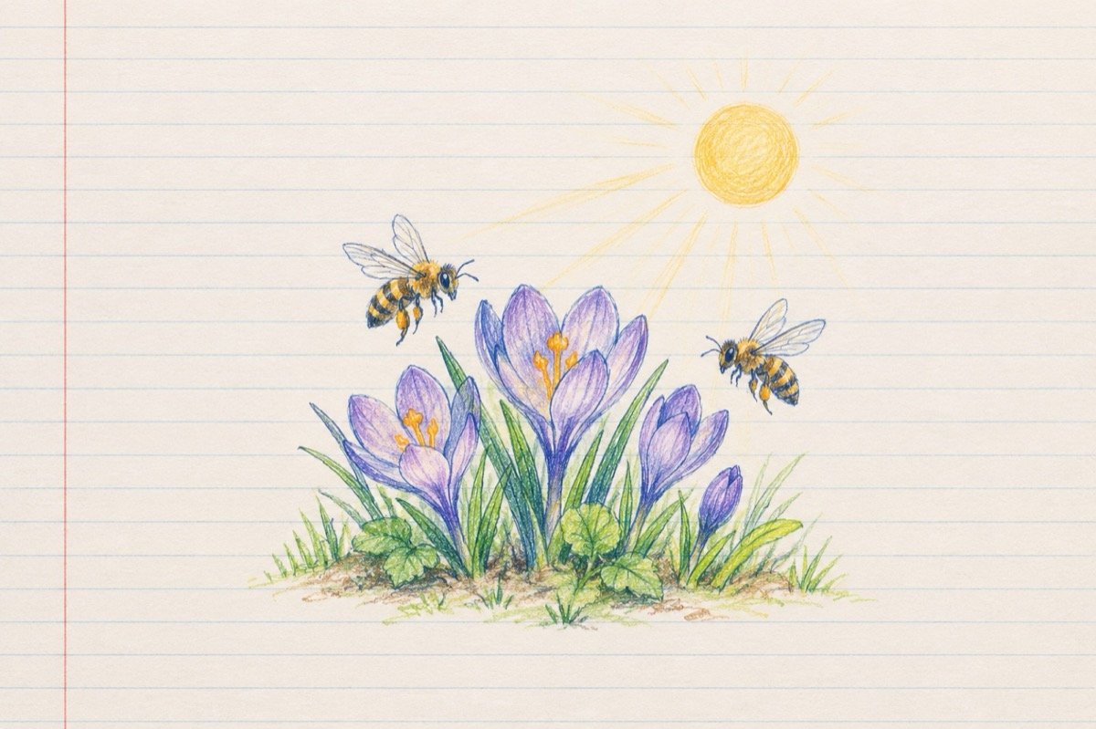 Ilustrație pentru poezia „Frumusețe”