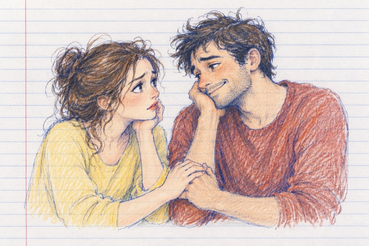 Ilustrație pentru poezia „Gelozie”