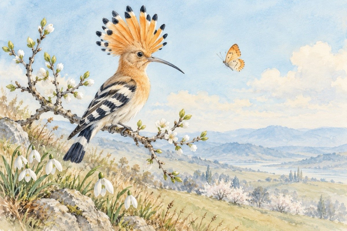 Ilustrație pentru poezia „Mija”