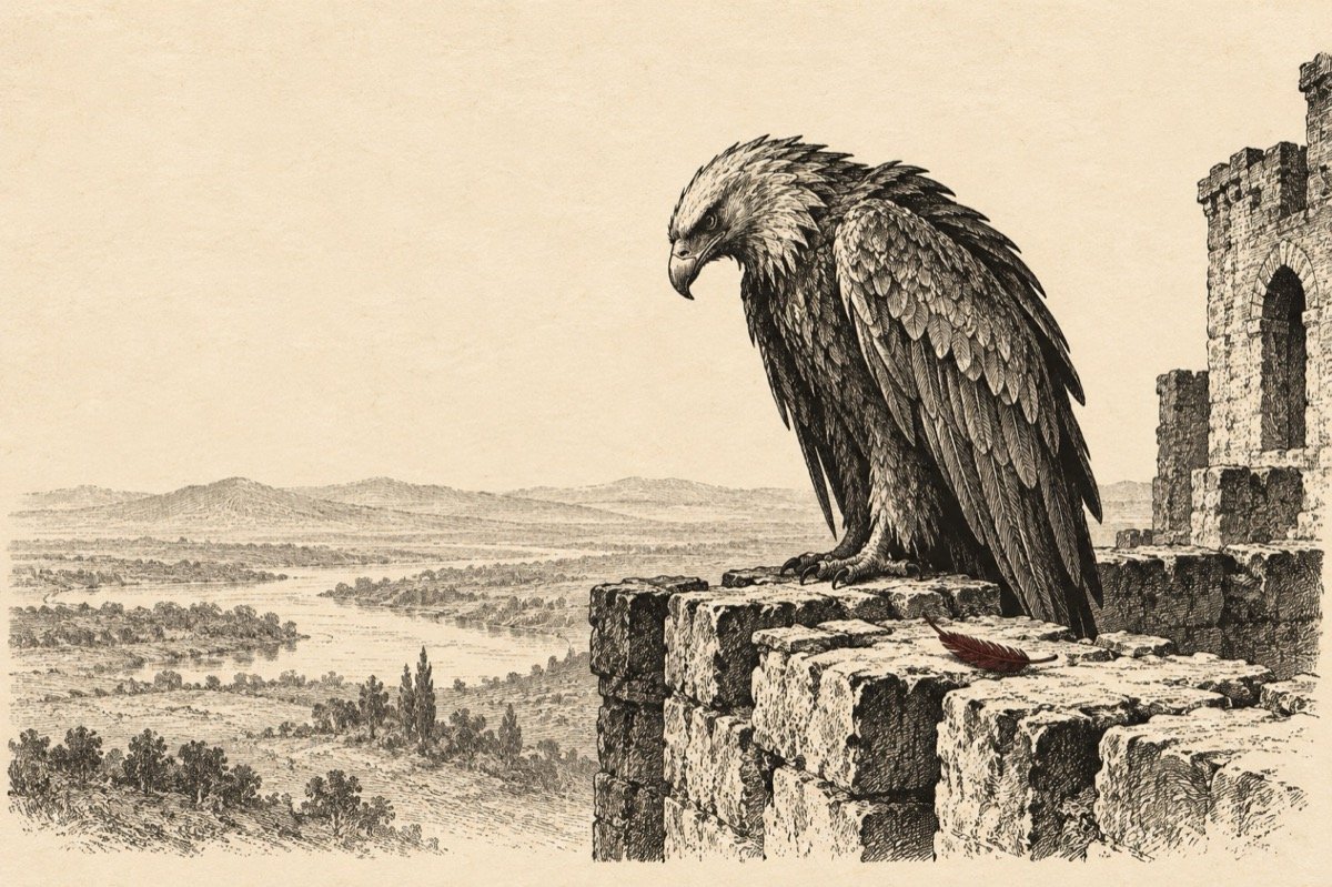 Ilustrație pentru poezia „Singurătate”